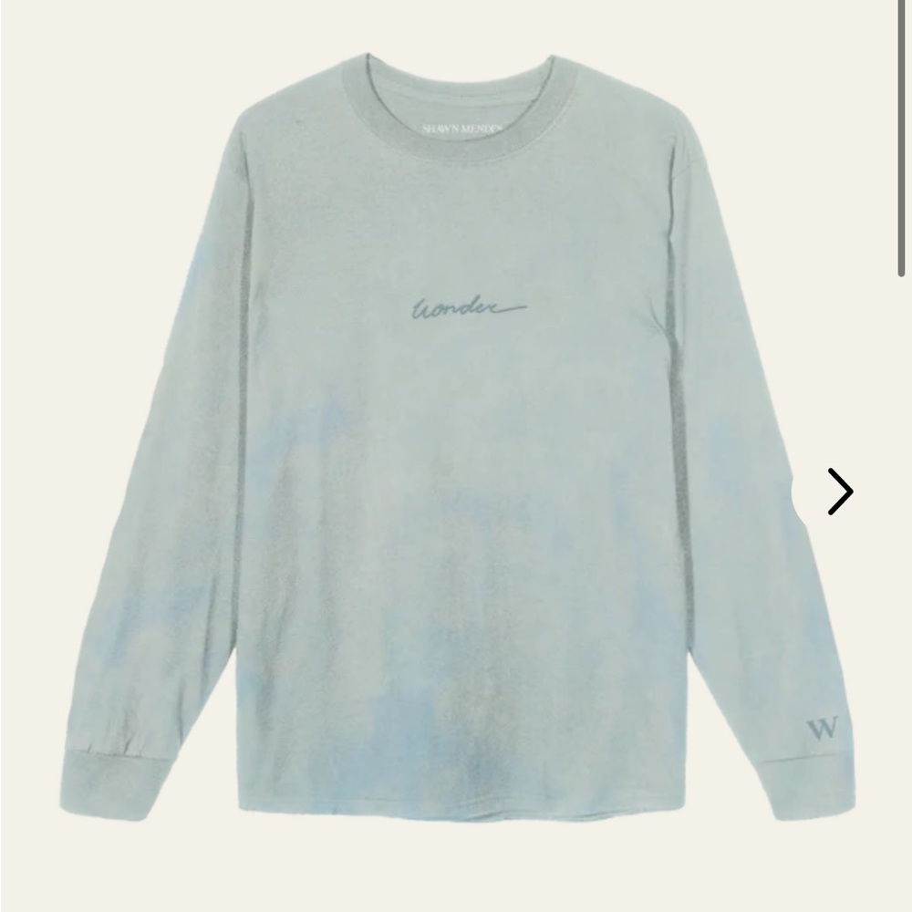 NWT Shawn Mendes Wonder Script Long Sleeve Tee
